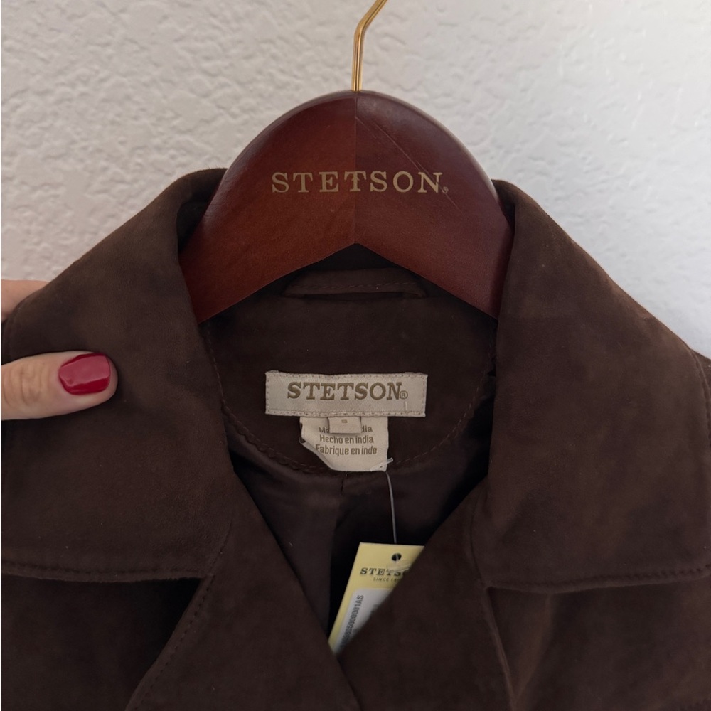 NWT Stetson Fringe Suede Jacket - Picture 5 of 11